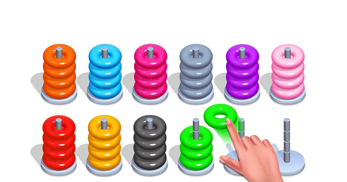 Image Color Hoop Stack - Sort Puzzle